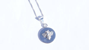 Bee Necklace Large SS